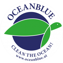 Clean the ocean! Oceanblue Label